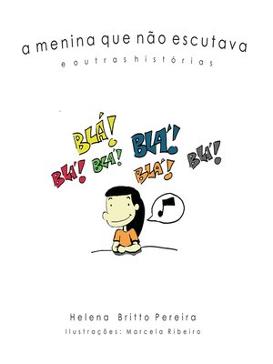 cover image of A menina que não escutava